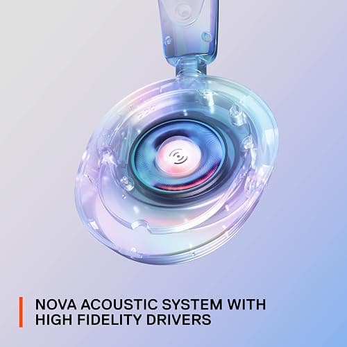 SteelSeries Arctis Nova 1 Multi-System Gaming Headset — Hi-Fi Drivers — 360° Spatial Audio — Comfort Design — Durable — Ultra Lightweight — Noise-Cancelling Mic — PC, PS5/PS4, Switch, Xbox - White thumbnail 3
