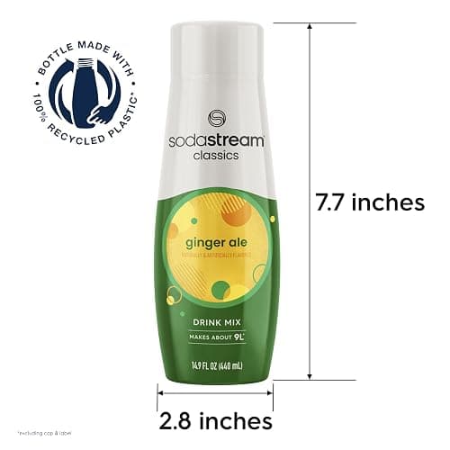 SodaStream Diet Ginger Ale, 440ml 4-Pack thumbnail 8
