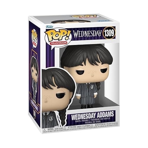 Funko Pop TV: Wednesday - Wednesday Addams - Collectable Vinyl Figure - Gift Idea - Official Merchandise - Toys for Kids & Adults - Comedy Fans - Model Figure for Collectors and Display - Image 1