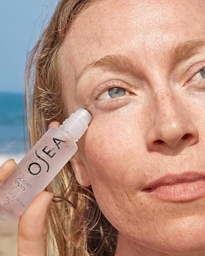 OSEA Ocean Eyes® Age-Defying Eye Serum - For Dark Circles, Puffiness - Cooling Roller Ball Applicator - Hyaluronic Acid, Peptides - Clean Skincare - Vegan & Cruelty-Free Anti-Aging Under Eye Treatment thumbnail 5