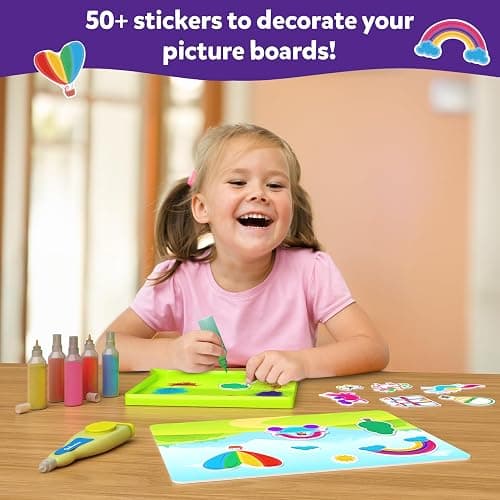 Skillmatics Sand Art Activity - Mess-Controlled DIY Unicorn & Princess Craft Kit with 50+ Colorful Stickers, Creative & Fun Hands-On Activity, Christmas Gifts for Ages 4, 5, 6, 7, 8, 9, 10 thumbnail 6