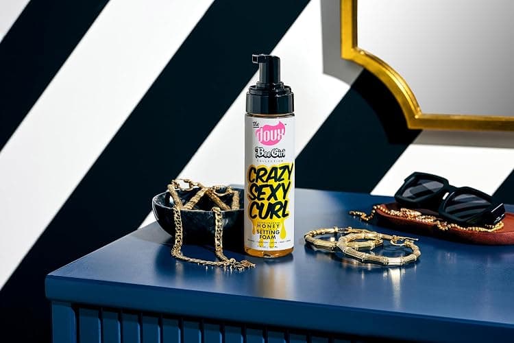 The Doux CrazySexyCurl Honey Setting Foam, Mousse Hair Foam, With Natural Honey to Style, Condition, and Define, Suitable for All Hair Types - 7oz, 2 Pack thumbnail 2