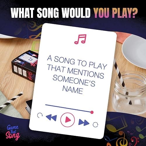 Game That Song - Music Party Game for Adults & Families | Card Game for Game Night | Compete to Play the Best Song | 3-6 Players or Groups thumbnail 5