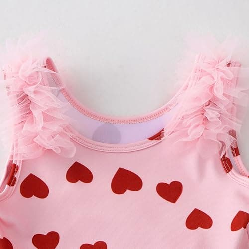 KARETT Toddler Ballet Outfit Sleeveless with Snap Gymnastics Leotards for Girls 1-7Y thumbnail 4