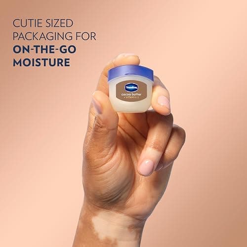 Vaseline Lip Balm Mini 2 ct Cocoa Butter For Dry Cracked Skin Hydrating Lip Balm 0.5 oz thumbnail 4
