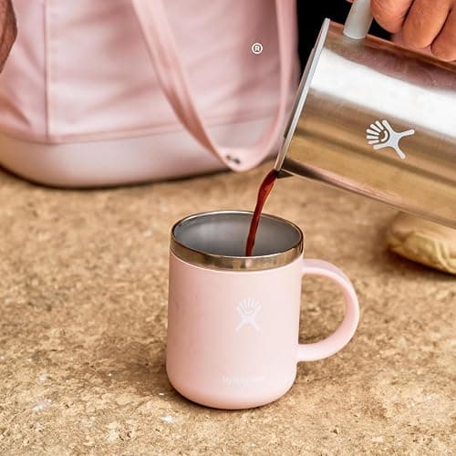 Hydro Flask Coffee Mug – Insulated Stainless Steel, Non Spill, Leak Proof Travel Mug 12 Oz Trillium Pink thumbnail 7