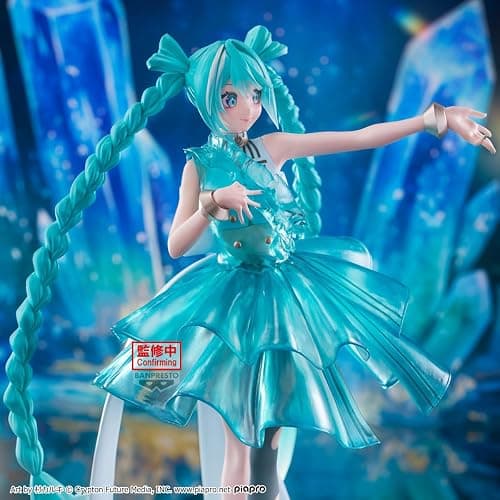 Banpresto - Vocaloid - Hatsune Miku - Clearluxe Emerald Gem Evolve Figure thumbnail 7