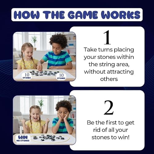 DEJA's Magnetic Chess Game - Magnetic Chess for Family Gatherings-Combining Chess with Magnetic Game for Strategic Play – Enhance Thinking in This Innovative Magnet-Based Game thumbnail 5