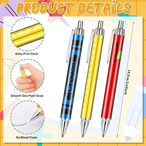 Resurhang 12 Sets Teacher Appreciation Notebook Gifts 5.5 x 4.3'' Spiral Notebook Ballpoint Pens Thank You Gift for Teachers from Students Best Teacher for Office School Teacher's Day thumbnail 5