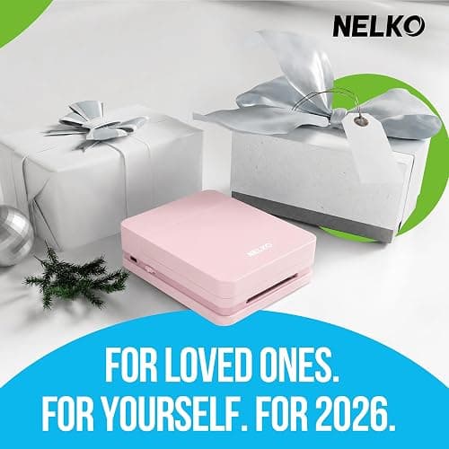Nelko PP01 Photo Printer, 2x3 Portable Photo Printer, Mini Printer, Pink | Instant Color Inkjet Printer for Smartphone, Sticky-Back Photos, Bluetooth Compatible with iOS & Android, AI App Editing thumbnail 8