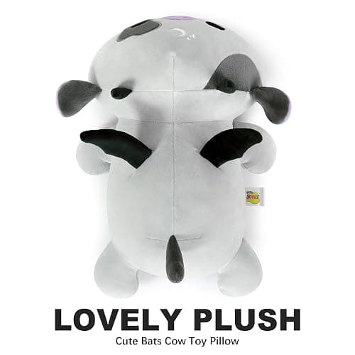 Onsoyours Original Cute Bat Cow Plushie, Soft Stuffed Cow Squishy Plush Animal Toy Cow with Wings Bat Pillow for Kids (Bat Cow, 12") thumbnail 8