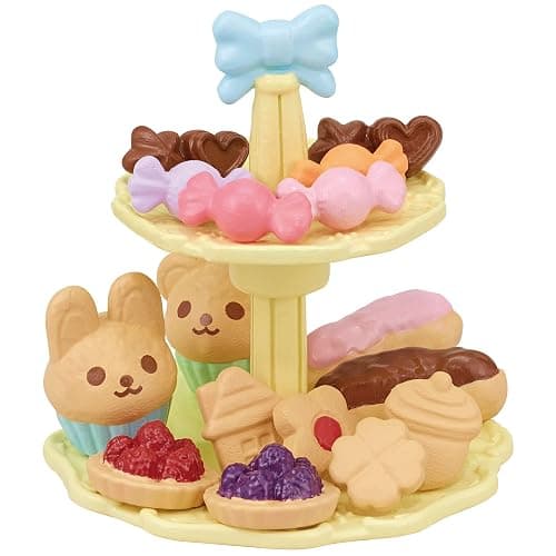 EPOCH PS Sylvanian Families Furniture Sweets Party Set, Mosquito - 426, Multicolor thumbnail 7