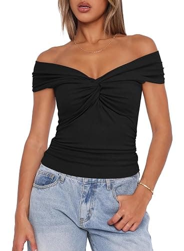 Darong Womens Off The Shoulder Size XS thumbnail 4