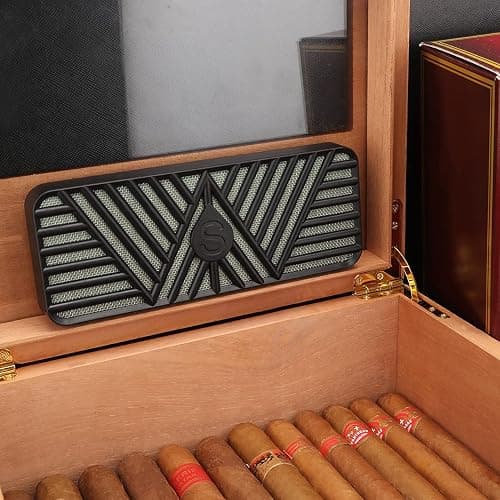 Scotte Cigar Humidifier Rectangle Cigar Humidors Humidifier Increase Humidity Keep Cigars/Tobacco Fresh thumbnail 7