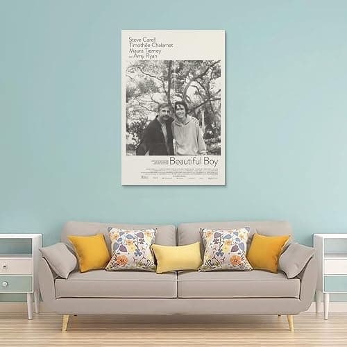Beautiful Boy Movie Poster for Bedroom Aesthetic Wall Decor Canvas Wall Art Gift 12x18inch(30x45cm) thumbnail 2