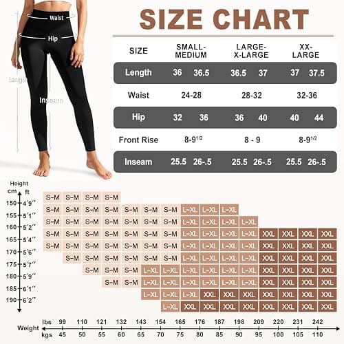 Laite Hebe Leggings for Women - High Waisted Full Length Buttery Soft Yoga Pants for Workout Athletic Daily thumbnail 6