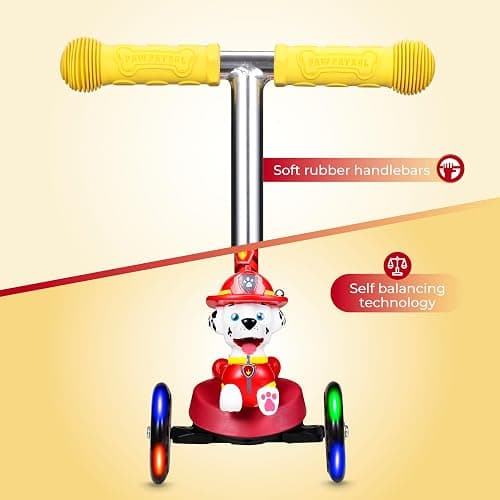 Kick Scooter for Kids, 3 Wheel Self Balancing, Light Up LED Wheels thumbnail 4