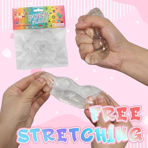 1pcs Squishy Paw, Cat Paw Squeeze Toys,Cute Fufu Toys, Fidget Toys for Stress Relief, Novelty Cute Things Sticky Mochi Toys thumbnail 7
