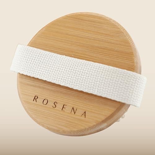 Dry Brushing Body Brush - Best for Exfoliating Dry Skin, Lymphatic Drainage and Cellulite Treatment - Organic Spa Exfoliation and Massage Scrub Brush with Natural Boar Bristles thumbnail 2