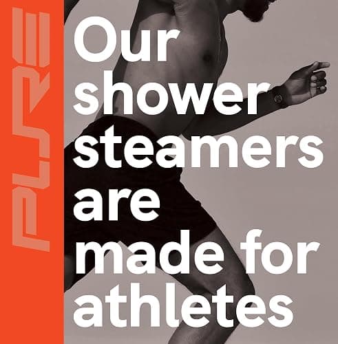 Sport Shower Steamers - Made in USA with Natural Eucalyptus Essential Oil, Aromatherapy, Stress and Sinus Relief, Muscle Recovery for Athletes, Best Birthday and Valentines Day Gifts for Runners thumbnail 4