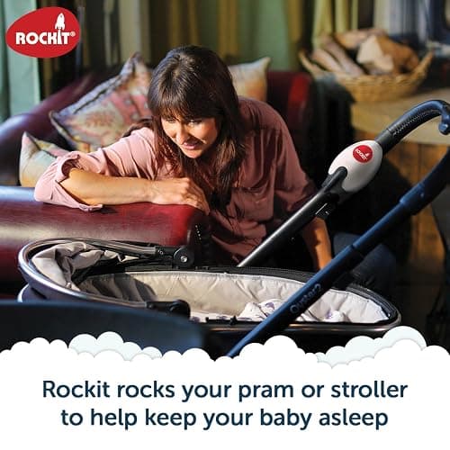 Rockit Portable Baby Rocker (AA Battery Version). Fits Any Stroller, Pram, Pushchair or Buggy thumbnail 5