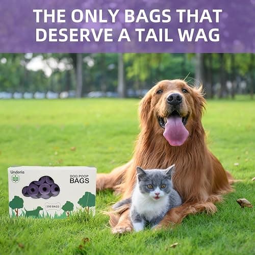 Purple Poop Bags for Dogs,18 rolls(270 Count Biodegradable Poop Bags,9x13 inches),With Dog Poop Bag Holder– Extra Thick & Leak-Proof Waste Bags for Dogs & Cats,Lavender Scent thumbnail 8
