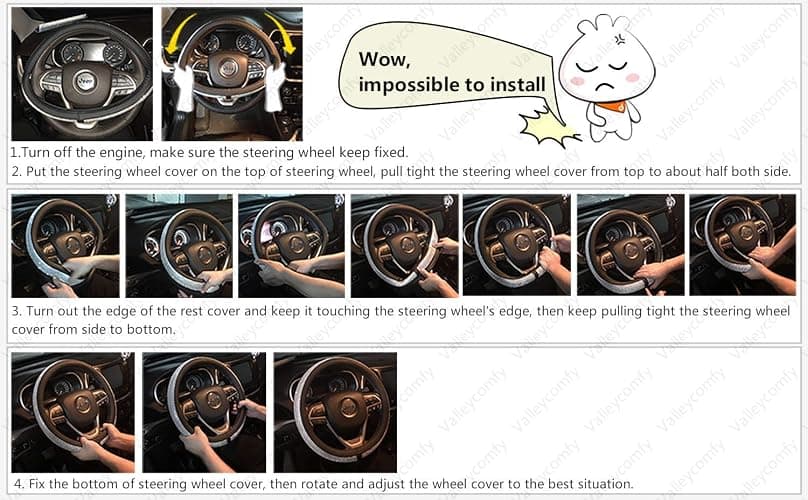 Steering Wheel Cover  thumbnail 6