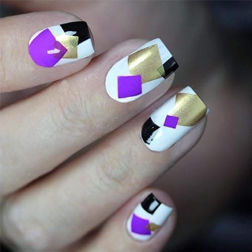 Whats Up Nails - Go for Gild Stamping Polish Gold Metallic Lacquer for Stamped Nail Art Design 7 Free Cruelty Free Vegan thumbnail 3