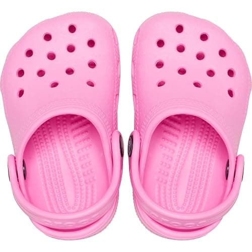 Crocs Kids' Classic Clog - 2-3 Infant - Taffy Pink thumbnail 3