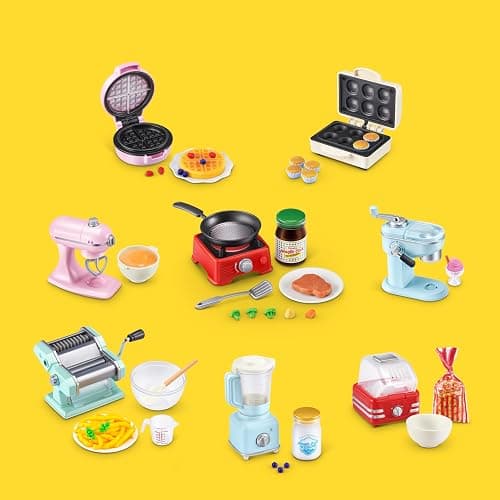 Mini Brands Really Works Magic Cook Kitchen Capsule Series 1 (Pasta Maker) by ZURU, Miniature Real Working Kitchen Appliances, Non-Edible Collectible Mystery Toy for 3+ Kids, Teens and Adults thumbnail 5