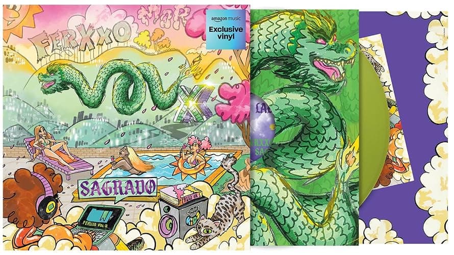 FERXXO VOL X: Sagrado [Amazon Exclusive - Green Glitter 2 LP] - Image 1