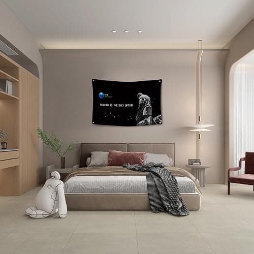Kanye Rapper Flag for Room 3×5 Feet Funny Flag Banner Winning Is The Only Option Wall Hanging Decor for Bedroom College Dorm Room Decor thumbnail 5
