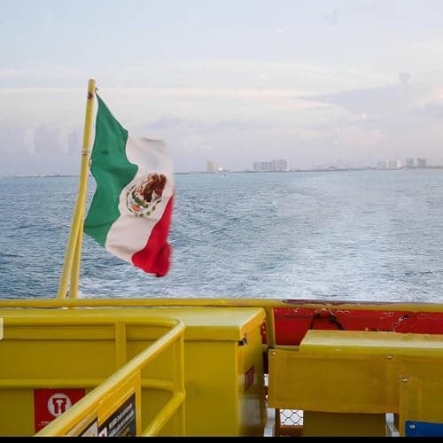 AMZFLAG Mexican Flag 12x18 inches Outdoor, Embroidered Bandera de Mexico Flags for Boat, Heavy Duty Small MX Flags of Mexico with 2 Brass Grommets thumbnail 6