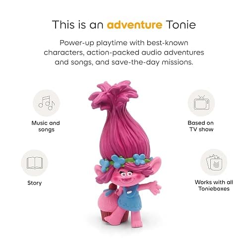 Tonies Poppy Audio Toy Figurine from Dreamwork's Trolls thumbnail 4
