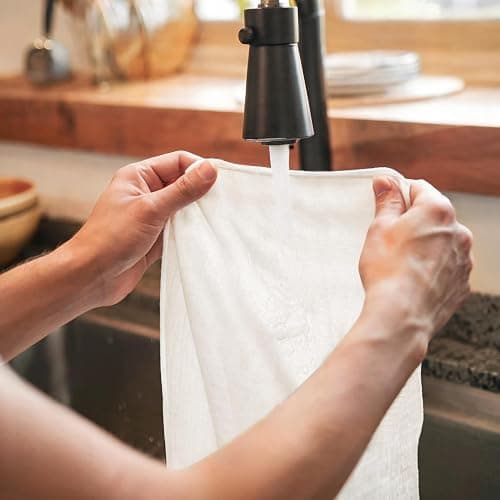 6-Pack Beige Cheesecloth, 20x20 Inch Hemmed Cheese Cloth for Straining, Reusable Unbleached Cotton Strainer for Cooking, Baking, Juicing, and Cheese Making (Grade 100) thumbnail 7