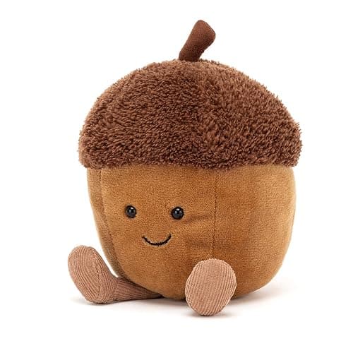 Jellycat Amuseables Acorn Stuffed Toy, 5 inches - Acorn Plush - Fall Décor - Image 1