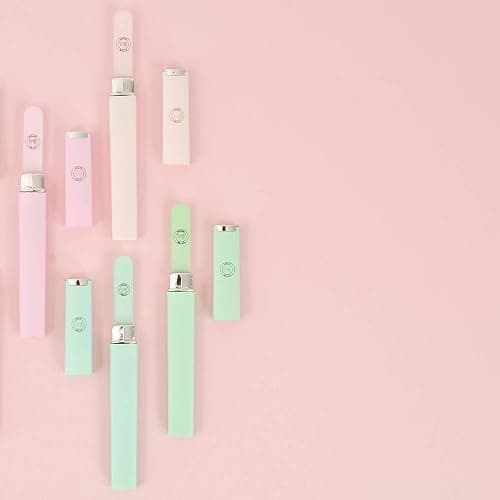 Malva Belle Best Crystal Glass Nail File for Women - File & Travel Case Set - Heavy Duty for Natural Nails, Gel - Professional Nail Shaper – Nail Care Essentials - Pastel Pink 2mm thumbnail 7
