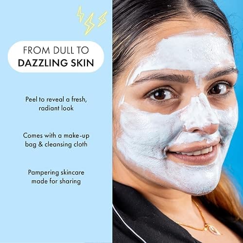 7th Heaven Bumper Box Skin Care Gift Set - Pack of 20 Face, Hair and Body Masks - Variety of Mud, Cream and Peel-Off Masks - Deeply Moisturising, Fruity, Hydrating and Skin Rejuvenating thumbnail 5