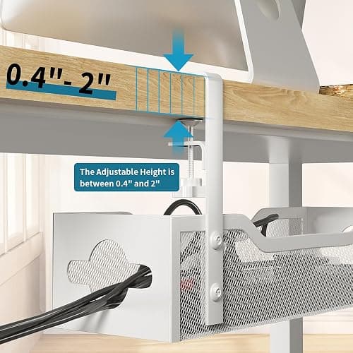 Cable management for desk  thumbnail 3