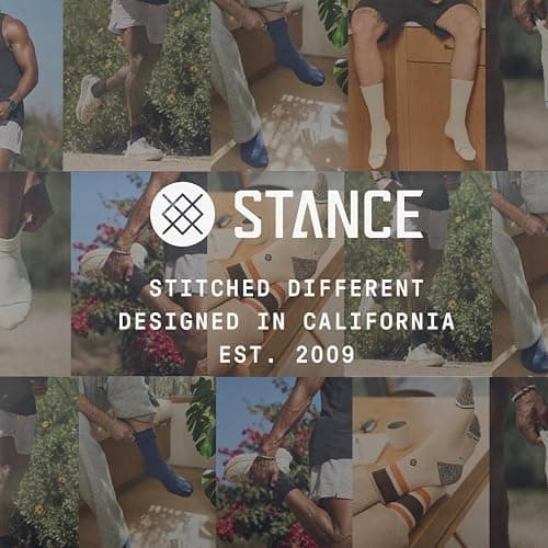Stance Icon Classic Casual Crew Socks 3-Pack, Cotton Blend and Cushioning Arch Support thumbnail 6