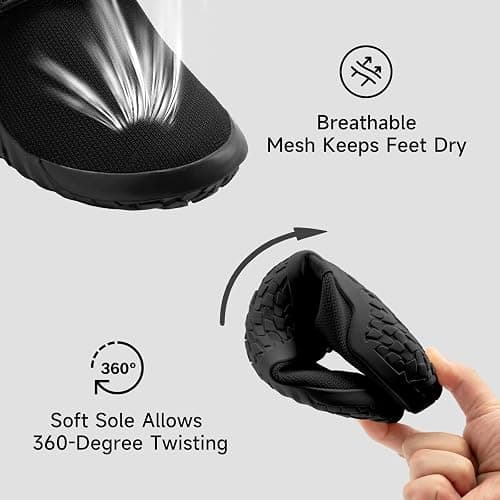 MANUEKLEAR Deadlift Shoes - Weight Lifting Shoes for Men Women - Weightlifting Squat Shoes Fitness Cross-Trainer Barefoot Gym Training Sneakers thumbnail 5