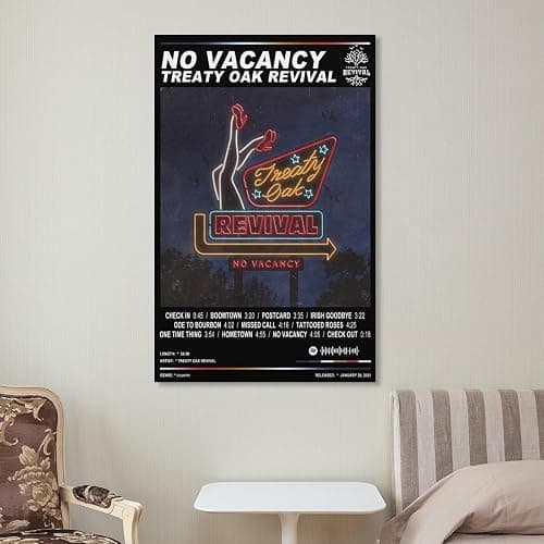 Treaty Oak Revival No Vacancy Canvas Poster Bedroom Decoration Landscape Office Valentine's Birthday Gift Unframe-style08x12inch(20x30cm) thumbnail 7