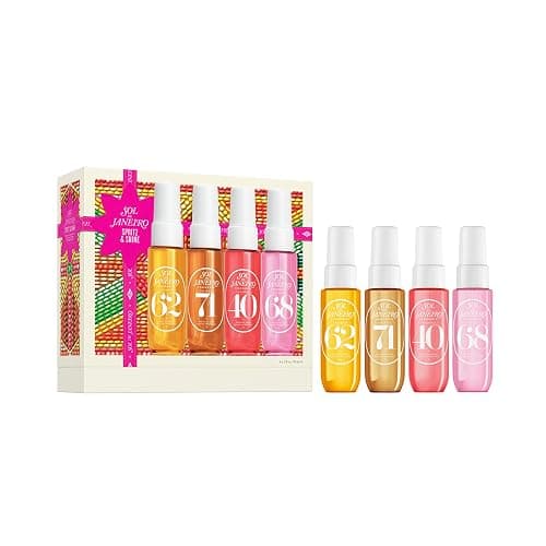 SOL DE JANEIRO Spritz & Shine Cheirosa Perfume Mist Set | Amazon Exclusive | Perfume Mist Discovery Set of 4 | Holiday Gift Set | $48 Value thumbnail 2