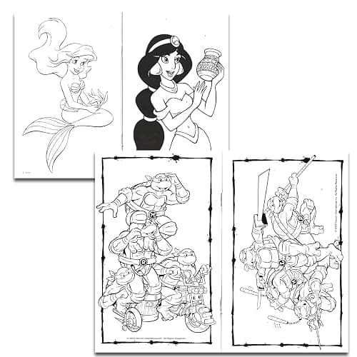 24 Pack Small Coloring Books for Kids Ages 4-8, 2-4 - Bulk Coloring Bundle Classroom Rewards, Prizes, PreK Kindergarten Party Favors with Disney, Nick, More | Mini Activity Books for Boys, Girls thumbnail 4