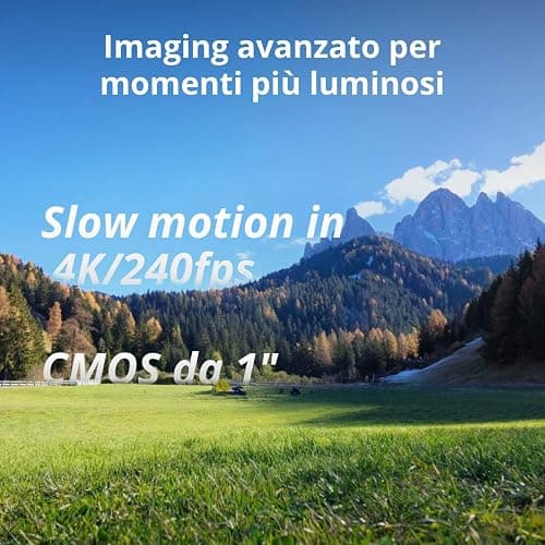 DJI Osmo Pocket 4 Combo Standard, videocamera vlog tascabile con gimbal | CMOS da 1″ e 4K/240fps, stabilizzazione a tre assi, zoom senza perdita 2×, 107 GB di memoria integrata thumbnail 3