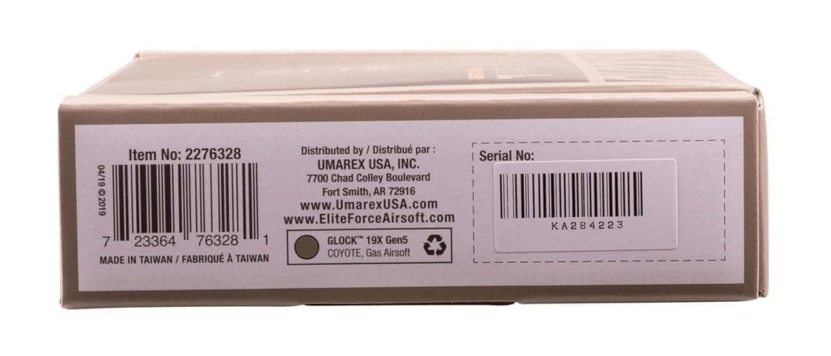 Umarex Glock 19X Blowback 6mm BB Pistol Airsoft Gun, Glock 19X GBB thumbnail 5