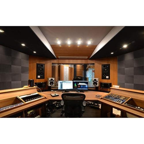 Focusound 24 Pack Acoustic Foam Panels 1" x 12" x 12" Sound Proof Foam Panles Soundproofing Noise Cancelling Wedge Panels for Home Office Recoding Studio with 240PCS Double-Side Adhesive thumbnail 7