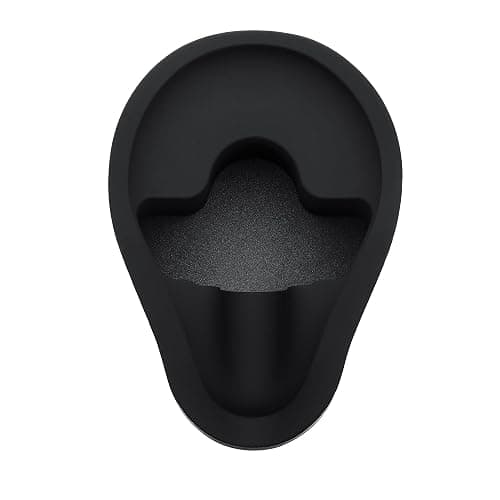 Normcore Portafilter Holder, Portafilter Tamping Station, 304 Stainless Steel With Silicon Espresso Holder Tamper Stand Fits 58mm Espresso Machines Portafilters, Black thumbnail 7