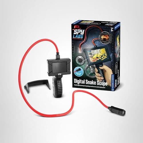 Thames & Kosmos Spy Labs Inc: Digital Snake Scope | Detective Toy for Boys & Girls Ages 8+ | Flexible 26-inch Digital Periscope Camera for Discreet Pretend Play Investigations thumbnail 7
