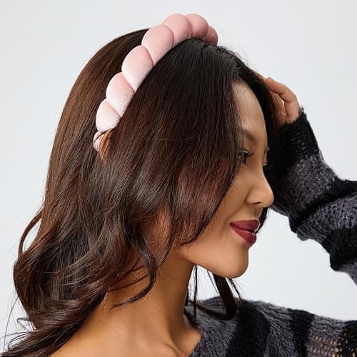HitModa Spa Terry Cloth Headbands - Versatile for Face Washing, Makeup Application, Facial Treatments, and Mask Wearing thumbnail 7